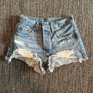 Levi’s Jean shorts #summer #501jeans #levis